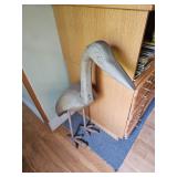 Wood Bird Statue