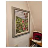 Framed Oil Painting by James E Hughes