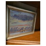 Framed Oil Painting by James E Hughes