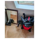 Ice Skates, Mirror, Shop Vac