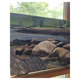 Nautical Themed Oil Painting by James E Hughes