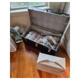 Fan, Storage Trunk, Yarn Supplies
