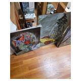 Oil Based Painting by James E Hughes