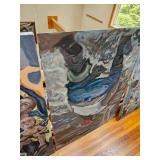 Oil Based Painting by James E Hughes