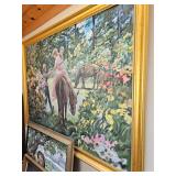 Framed Oil Based Painting by James E Hughes