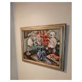 Framed Oil Based Painting by James E Hughes