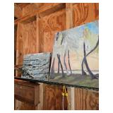 Oil Based Painting by James E Hughes