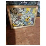 Framed Oil Painting by James E Hughes