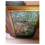 Framed Oil Painting by James E Hughes