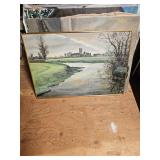 Oil Painting by James E Hughes