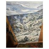 Oil Painting by James E Hughes