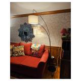 Floor Lamp, Sofa