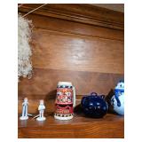 Figurines, Beer Stein, Tea Pots