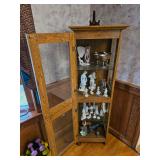 Corner Curio Cabinet