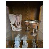 Silver Cups, Elephant Figurine