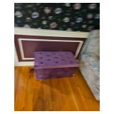 Padded Ottoman/Storage