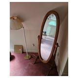 Floor Lamp, Full Length Floor Mirror