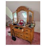 Dresser with Mirrors