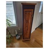 Tall Wooden Cabinet, Dust Buster