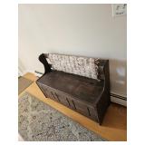 Wooden Storage Bench