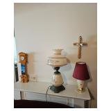 Table Lamps, Mini Gand-father Style Table Clock