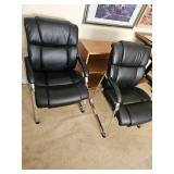 Black Leather Office Chairs