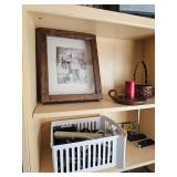 Candle Holder, Office Supplies, Basket, Framed Photo