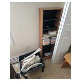 BookShelf, Books, Rolling Cart