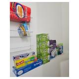 Cleaning Supplies, Foil, Wax Paper, Press