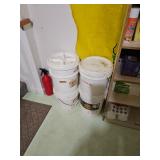 Fire Extinguisher, Cleaning Supplies