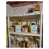 Plastic Shelving, Pantry Items