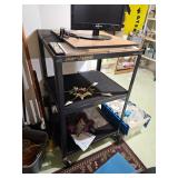 Monitor, Metal Rolling Cart
