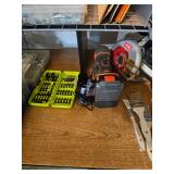 Ryobi Circular Saw, Paint Brushes, Drill Bits