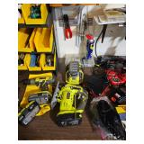 Ryobi Cordless Jig Saw, Ryobi Cordless Drill, Ryobi Battery and Charger