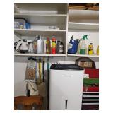 Dehumidifier, Clean Supplies, Tool Box