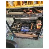 Tools, Sockets, Pipe Wrench, Hammer, Pry Bar