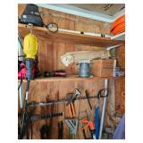 Tools, Drop Light, Caulk Gun, Square