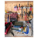 Workbench Tools, Sawzall Blades, Screwdrivers