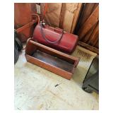 Portable Air Tank, Wooden Tool Box