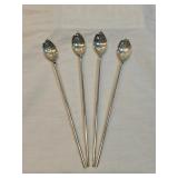 Tiffany And Co Sterling Silver Straws/stirrers 