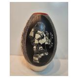 Handmade Native American Acoma Pottery Signed By D &d Chino