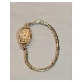 Hamilton Ladies 14k Yellow Gold Watch 