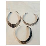 Sterling Silver Choker Necklaces 