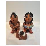 Native American Clay Figurines 