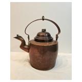 Antique Copper Teapot 