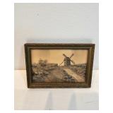 Antique Nantucket Windmill Print  