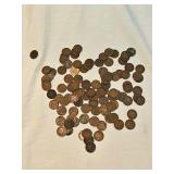 Unsearched Indian Head Pennies Lot 