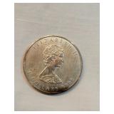 1988 1 Oz Canadian Silver Round 