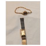 2 Old Watches Gold Filled And Rgp 