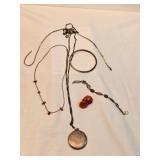 Asst Silver Jewelry Lot 
